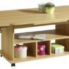 Couchtisch Babsi III buche Nachbildung B/H/T: ca. 107x53x67 cm – Bild 5