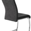 Schwingstuhl Alina S anthrazit Kunstleder B/H/T: ca. 43x98x59 cm – Bild 4