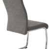 Schwingstuhl Alina 2er Set grau Webstoff B/H/T: ca. 43x59x98 cm Schwingstuhl Alina 2er Set grau Webstoff B/H/T: ca. 43x59x98 cm – Bild 4