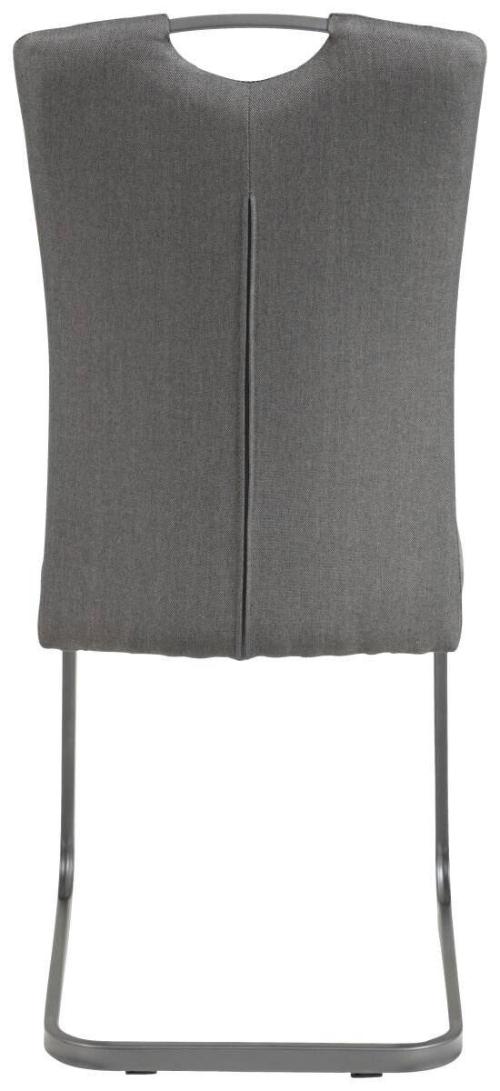 Schwingstuhl Amber 2er Set anthrazit schwarz B/H/T: ca. 43x98x56 cm Schwingstuhl Amber 2er Set anthrazit schwarz B/H/T: ca. 43x98x56 cm – Bild 3