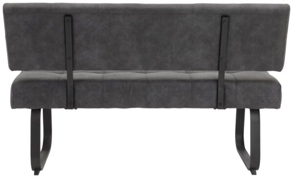 Sitzbank Luise I B anthrazit Vintage B/H/T: ca. 140x90x64 cm Sitzbank Luise I B anthrazit Vintage B/H/T: ca. 140x90x64 cm – Bild 3