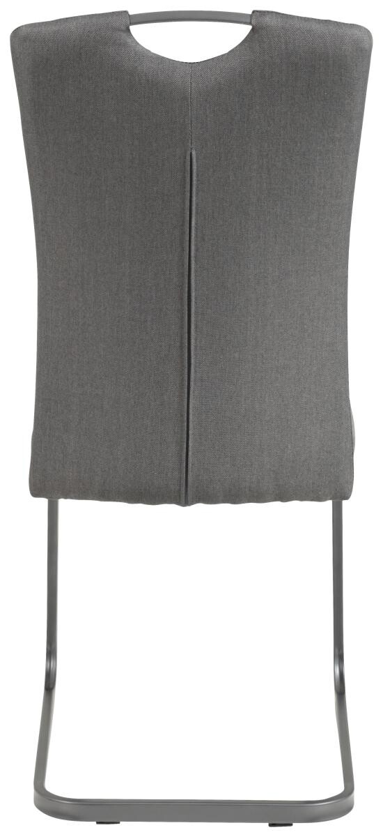 Schwingstuhl Amber 4er Set anthrazit schwarz B/H/T: ca. 43x98x56 cm – Bild 4