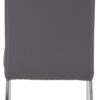 Stuhl Andrea 4er Set grau Kunstleder B/H/T: ca. 43x100x64 cm – Bild 5