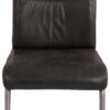 Schwingstuhl Paula 4er Set anthrazit Vintage Microfaser B/H/T: ca. 45x102x65 cm – Bild 5