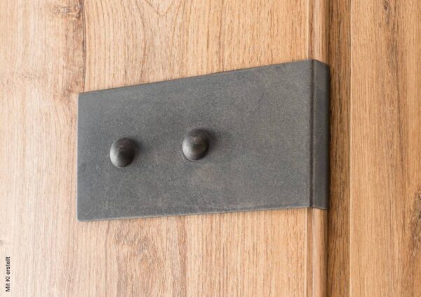 Schwebetürenschrank Liverpool Eiche Plankeneiche Nachbildung B/H/T: ca. 135x198x64 cm Schwebetürenschrank Liverpool Eiche Plankeneiche Nachbildung B/H/T: ca. 135x198x64 cm – Bild 3
