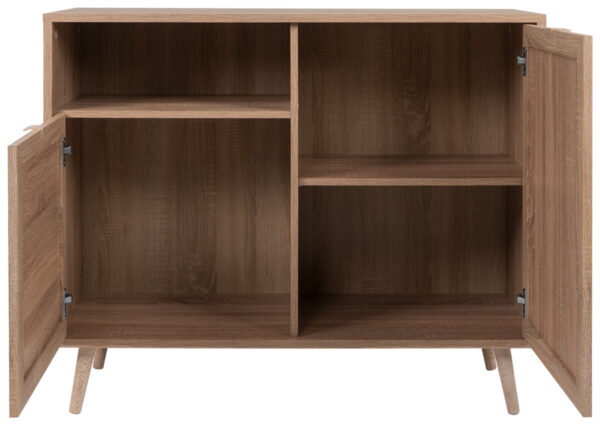 Kommode Bali Eiche Sonoma Nachbildung B/H/T: ca. 102x87x40 cm – Bild 3