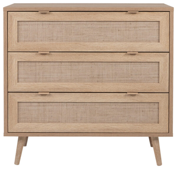 Kommode Bali Eiche Sonoma Nachbildung B/H/T: ca. 80x80x40 cm – Bild 2