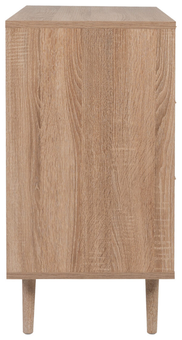 Kommode Bali Eiche Sonoma Nachbildung B/H/T: ca. 80x80x40 cm – Bild 4