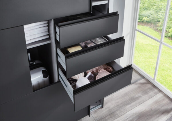 Schwebetürenschrank Saigon Graphit B/H/T: ca. 270x210x64 cm Schwebetürenschrank Saigon Graphit B/H/T: ca. 270x210x64 cm – Bild 2