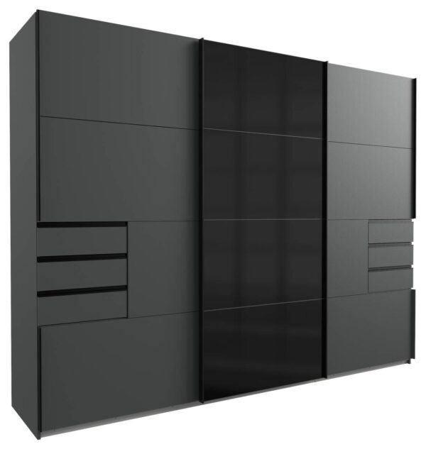 Schwebetürenschrank Saigon Graphit B/H/T: ca. 270x210x64 cm Schwebetürenschrank Saigon Graphit B/H/T: ca. 270x210x64 cm – Bild 5