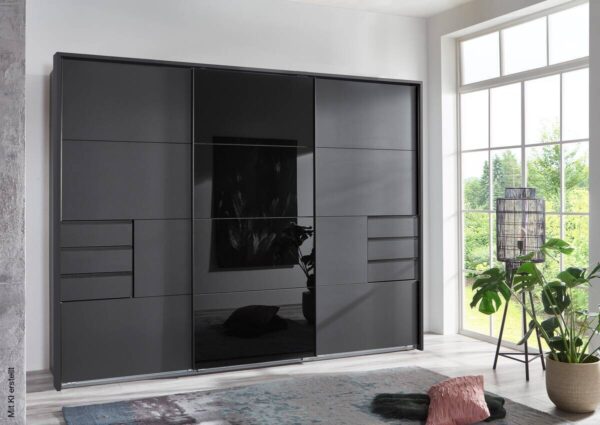 Passepartoutrahmen Saigon Graphit B/H/T: ca. 273x213x12 cm – Bild 2