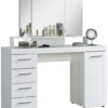 Schreibtisch Atlanta weiß B/H/T: ca. 120x75x40 cm – Bild 2