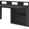 Schreibtisch Gamer anthrazit matt B/H/T: ca. 160x92x115 cm – Bild 4