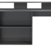 Schreibtisch Gamer anthrazit matt B/H/T: ca. 160x92x115 cm – Bild 5