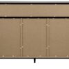 Sideboard Nola Eiche Artisan Nachbildung schwarz B/H/T: ca. 180x90x42 cm – Bild 2