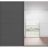 Schwebetürenschrank Quadra grau B/H/T: ca. 225x210x62 cm – Bild 3