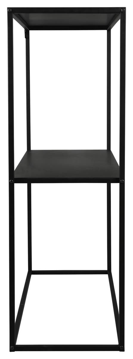 Konsolentisch Chloe schwarz Metall B/H/T: ca. 80x80x27 cm – Bild 3