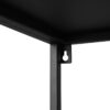 Konsolentisch Chloe schwarz Metall B/H/T: ca. 80x80x27 cm – Bild 4