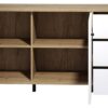 Sideboard Touch Eiche Artisan Nachbildung weiß matt B/H/T: ca. 183x76x40 cm – Bild 3