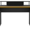 Gaming-Schreibtisch anthrazit orange B/H/T: ca. 117x93x50 cm – Bild 2