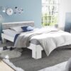 Futonbett Lyon weiß Beton Optik Liegefläche B/L: ca. 140x200 cm – Bild 4