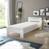 Futonbett Cannes weiß Liegefläche B/L: ca. 90x200 cm – Bild 3