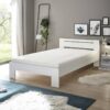 Futonbett Cannes weiß Liegefläche B/L: ca. 120x200 cm – Bild 2