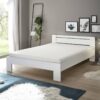 Futonbett Cannes weiß Liegefläche B/L: ca. 140x200 cm – Bild 3
