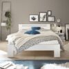 Futonbett Cannes weiß Liegefläche B/L: ca. 140x200 cm – Bild 5