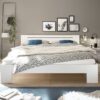 Futonbett Cannes weiß Liegefläche B/L: ca. 180x200 cm – Bild 3