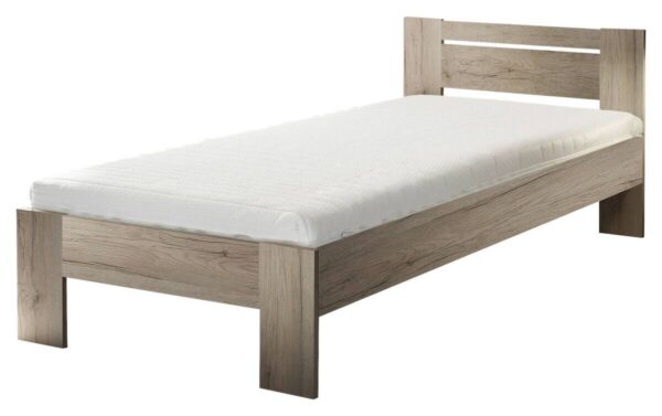 Futonbett Cannes Eiche San-Remo Nachbildung Liegefläche B/L: ca. 90x200 cm – Bild 5