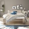 Futonbett Cannes Eiche San-Remo Nachbildung Liegefläche B/L: ca. 140x200 cm – Bild 2