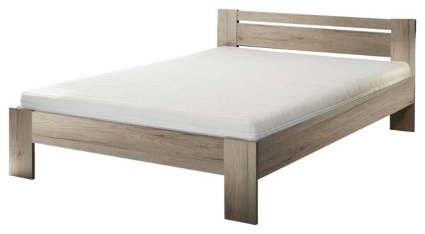 Futonbett Cannes Eiche San-Remo Nachbildung Liegefläche B/L: ca. 140x200 cm – Bild 5