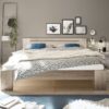 Futonbett Cannes Eiche San-Remo Nachbildung Liegefläche B/L: ca. 180x200 cm – Bild 4