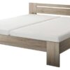Futonbett Cannes Eiche San-Remo Nachbildung Liegefläche B/L: ca. 180x200 cm – Bild 5