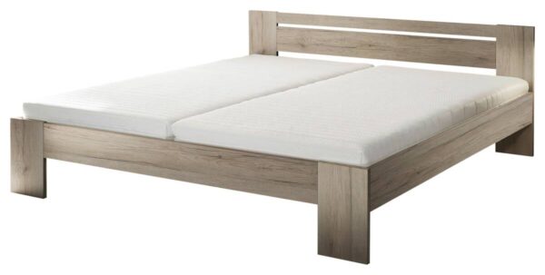 Futonbett Cannes Eiche San-Remo Nachbildung Liegefläche B/L: ca. 180x200 cm – Bild 5