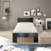 Futonbett Cannes schwarz Liegefläche B/L: ca. 90x200 cm – Bild 2
