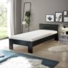 Futonbett Cannes schwarz Liegefläche B/L: ca. 90x200 cm – Bild 4