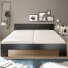 Futonbett Cannes schwarz Liegefläche B/L: ca. 180x200 cm – Bild 4