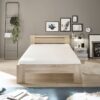 Futonbett Cannes Eiche Sonoma Nachbildung Liegefläche B/L: ca. 120x200 cm – Bild 2