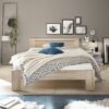 Futonbett Cannes Eiche Sonoma Nachbildung Liegefläche B/L: ca. 140x200 cm – Bild 2