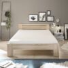 Futonbett Cannes Eiche Sonoma Nachbildung Liegefläche B/L: ca. 140x200 cm – Bild 4