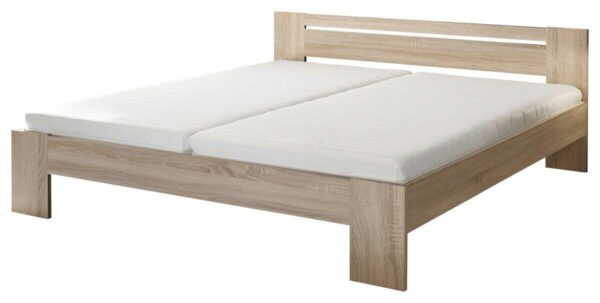 Futonbett Cannes Eiche Sonoma Nachbildung Liegefläche B/L: ca. 180x200 cm – Bild 5