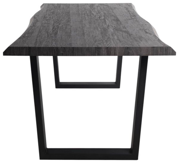 Esstisch Thea grau Akazie Nachbildung B/H/T: ca. 180x76x90 cm – Bild 2