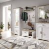 Sitzbank Jasmin Pinie Nachbildung Eiche Artisan Nachbildung B/H/T: ca. 93x49x41 cm – Bild 2