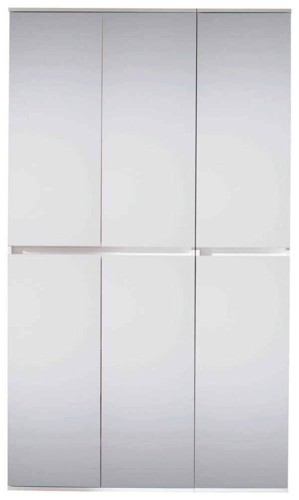 Garderobenschrank Mirror weiß B/H/T: ca. 111x191x34 cm – Bild 2