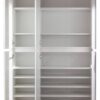Garderobenschrank Mirror weiß B/H/T: ca. 111x191x34 cm – Bild 4