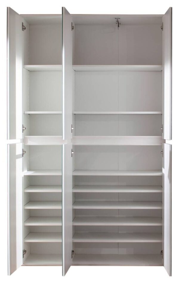 Garderobenschrank Mirror weiß B/H/T: ca. 111x191x34 cm – Bild 4