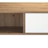 TV-Lowboard Touch Eiche Artisan Nachbildung weiß matt B/H/T: ca. 110x37x60 cm – Bild 2