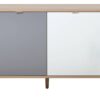 Sideboard Cuba Eiche Sonoma Nachbildung weiß grau petrol B/H/T: ca. 180x71x40 cm – Bild 2